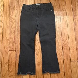 Madewell Black Cali Demi-Boot Jeans